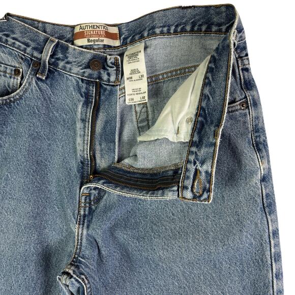 LEVIS Authentic Signature Regular Fit Jeans Men’s Size 36x32 - Picture 4 of 10